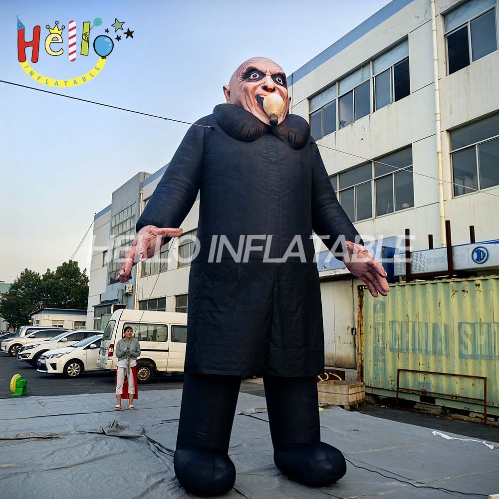 Inflatable Cartoon Horror Characters with Built-in Fan Waterproof & Multi-Color for Halloween Event Atmosphere