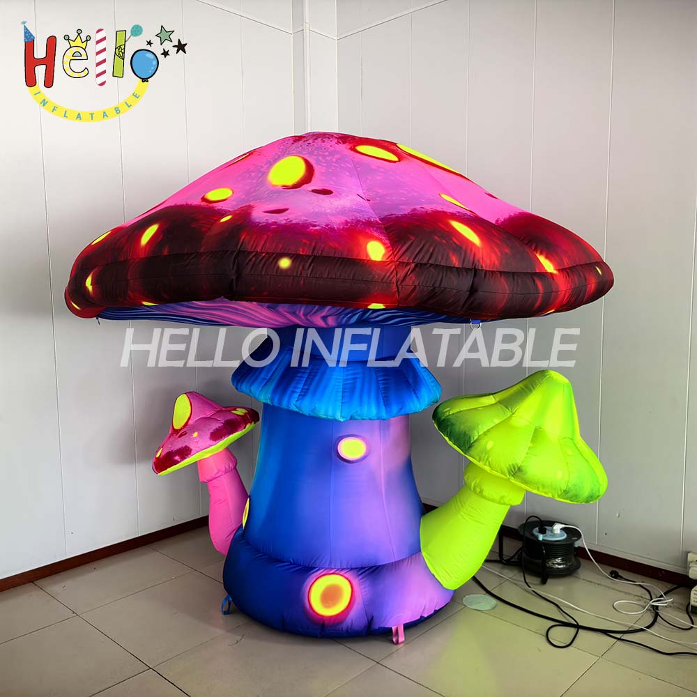 Hot Selling Halloween Cartoon Poisonous Mushrooms Brightly Colored Inflatable Type插图4 Hot Selling Halloween Cartoon Poisonous Mushrooms Brightly Colored Inflatable Type插图4