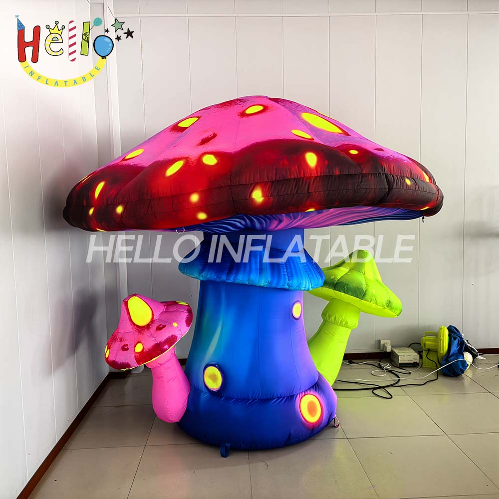 Hot Selling Halloween Cartoon Poisonous Mushrooms Brightly Colored Inflatable Type插图2 Hot Selling Halloween Cartoon Poisonous Mushrooms Brightly Colored Inflatable Type插图2