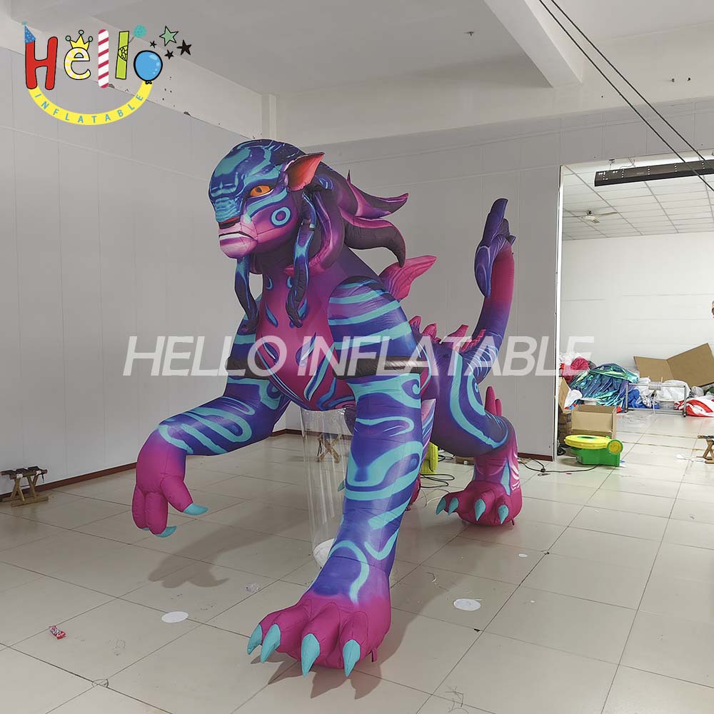 Kylin Animals Inflatable LED Lamp for Stage Decoration Advertising Inflatives Product