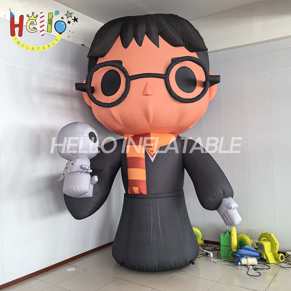 4-Meter High Cartoon Inflatable Character for Stage Decoration for Advertising Inflatables