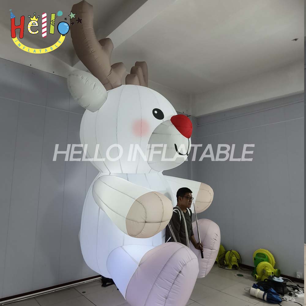Cartoon Inflatable Reindeer Puppet Costumesmultiple Styles to Choose From During the Christmas Parade (1)