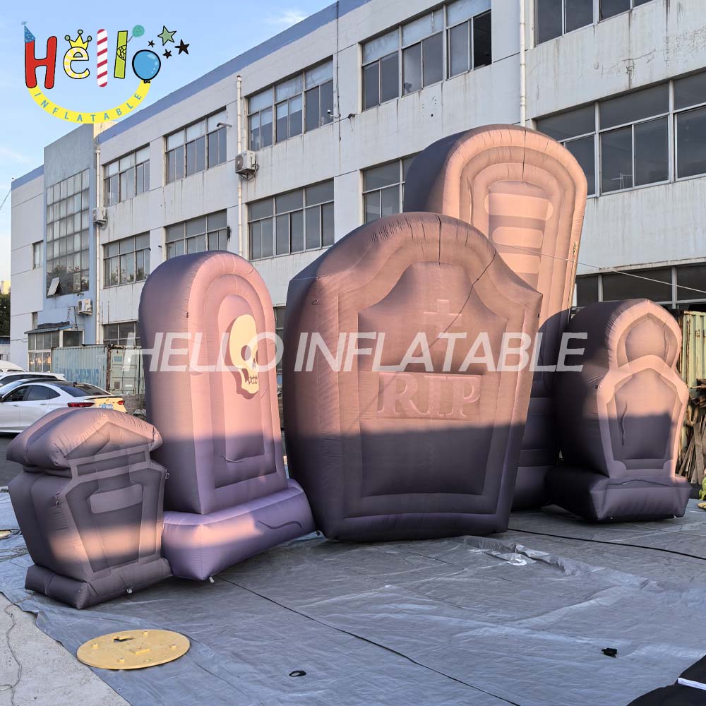 Halloween Tombstone Inflatable Balloon Decoration New Design Waterproof USB Powered Durable插图3 Halloween Tombstone Inflatable Balloon Decoration New Design Waterproof USB Powered Durable插图3