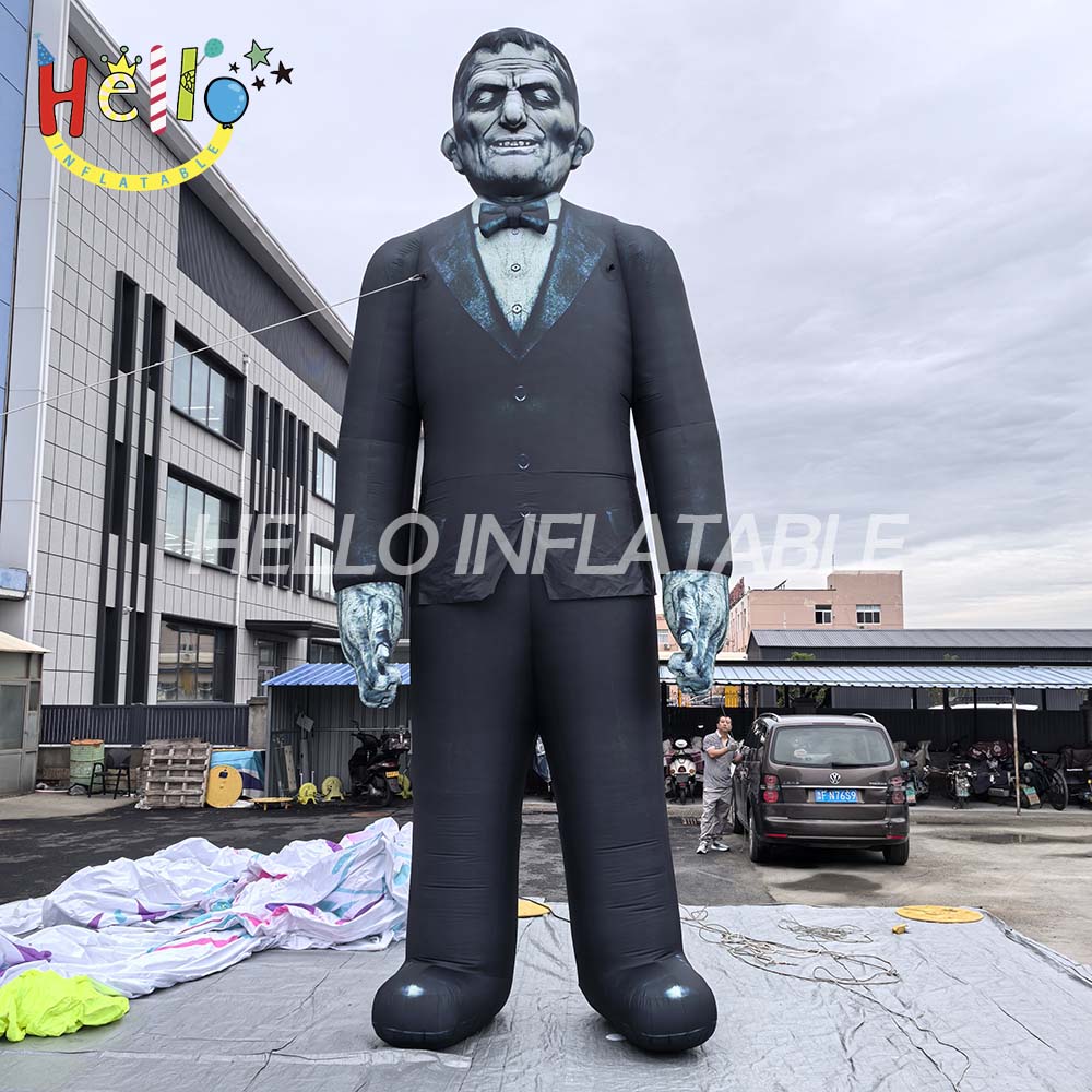 New Cartoon Men's Costume-Inspired Advertising Inflatable Decoration Waterproof Durable USB Powered