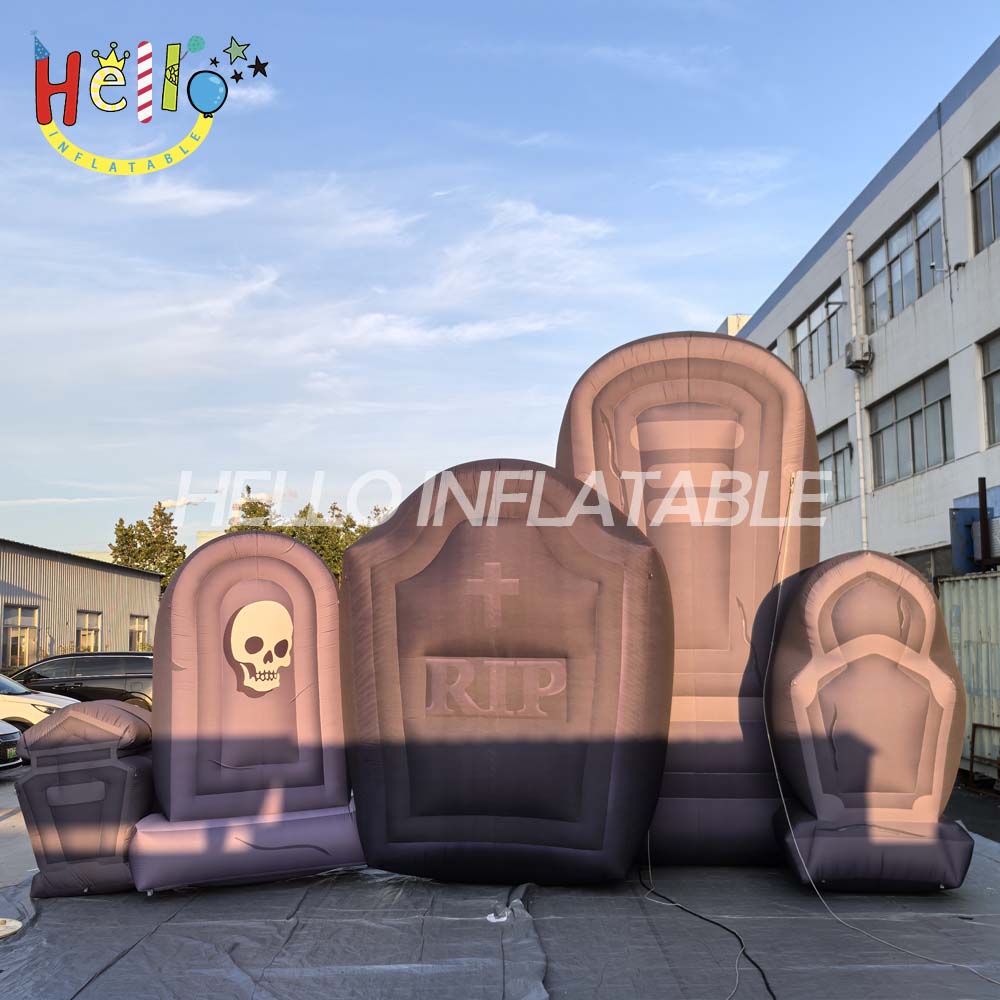 Halloween Tombstone Inflatable Balloon Decoration New Design Waterproof USB Powered Durable插图4 Halloween Tombstone Inflatable Balloon Decoration New Design Waterproof USB Powered Durable插图4