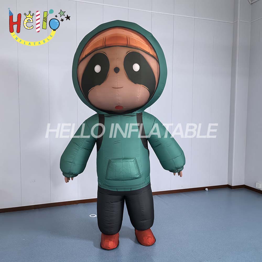 Inflatable Clothing Role-playing for Event Performance Promotion