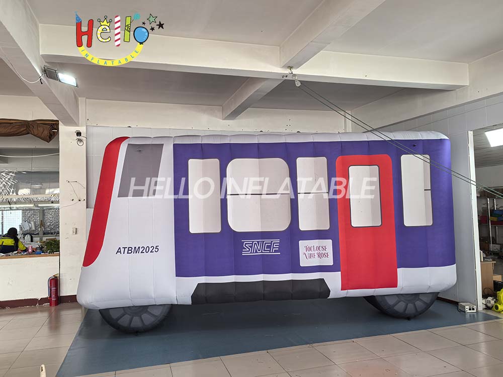 Hot Selling Custom Inflatable Cartoon Bus for Commercial Promotion插图 Hot Selling Custom Inflatable Cartoon Bus for Commercial Promotion插图