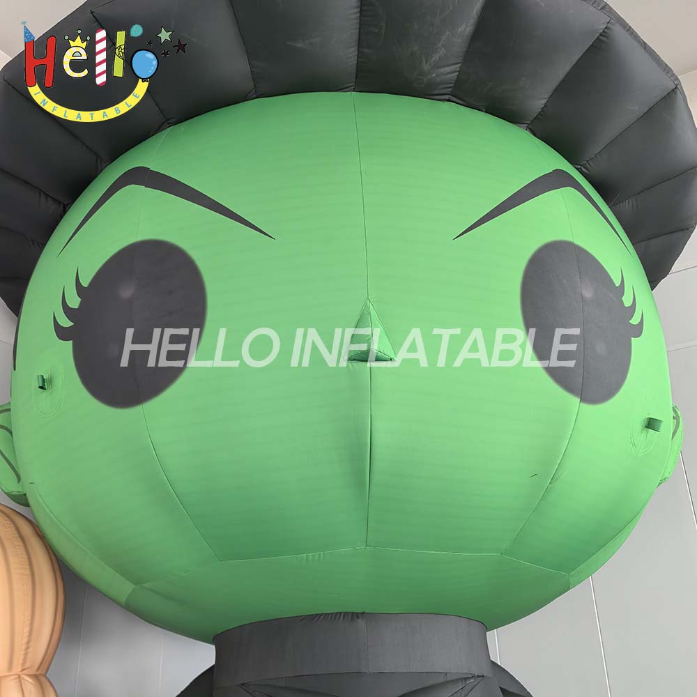 Outdoor Inflatable Cartoon Broom Wizard Character Mascot Used for Stage Performances插图2 Outdoor Inflatable Cartoon Broom Wizard Character Mascot Used for Stage Performances插图2