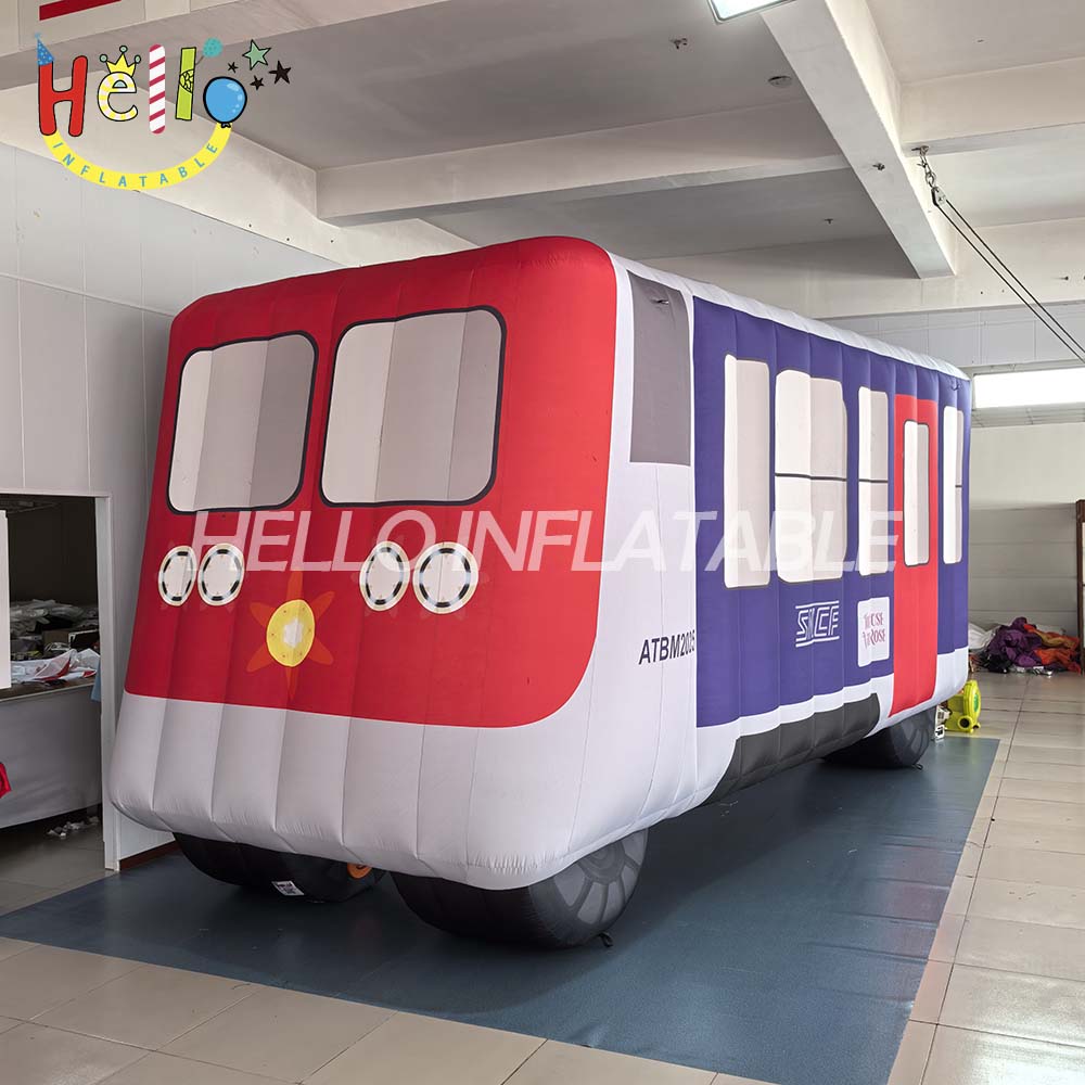 Hot Selling Custom Inflatable Cartoon Bus for Commercial Promotion插图3 Hot Selling Custom Inflatable Cartoon Bus for Commercial Promotion