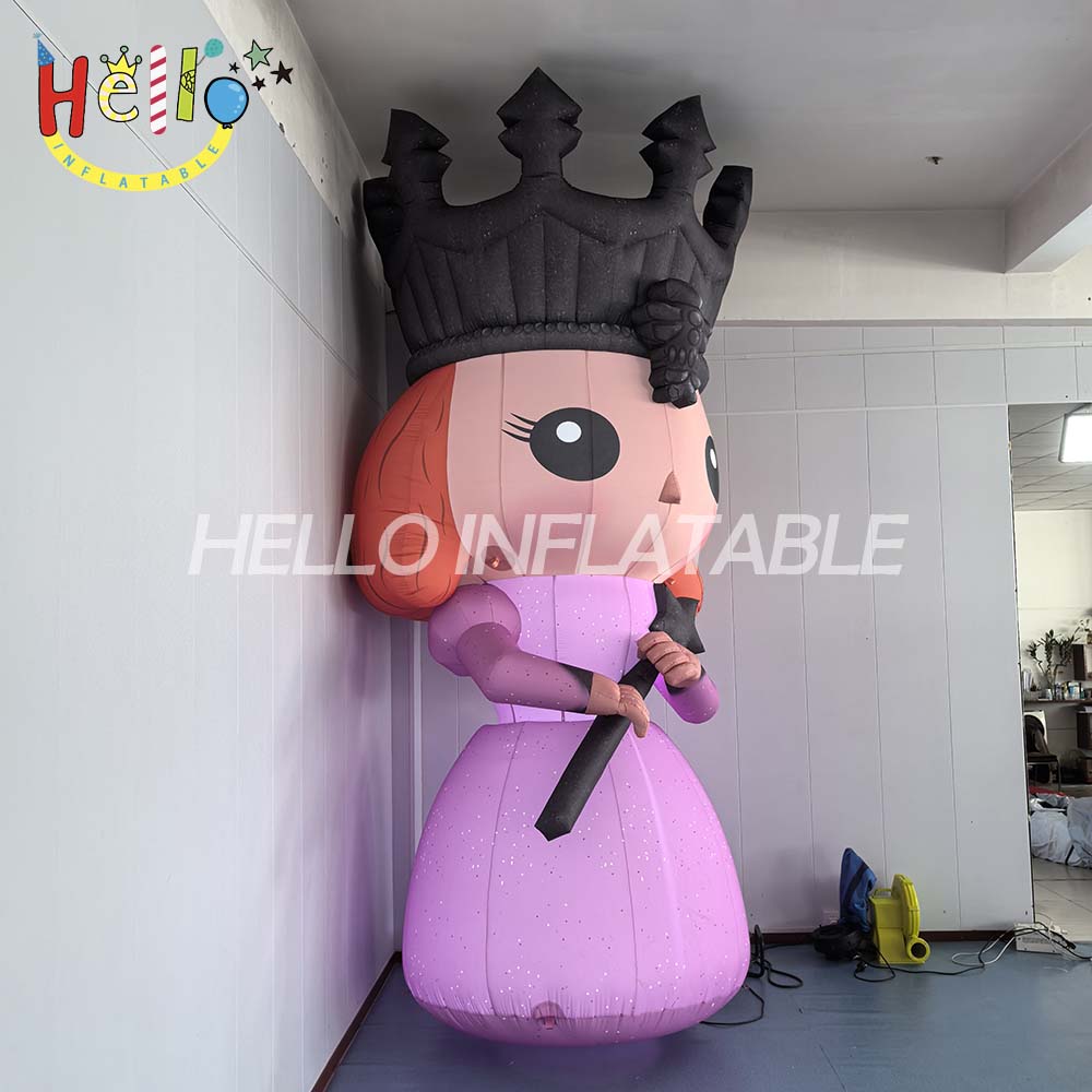 High Quality Inflatable Product Cartoon Queen for Performances and Parades插图4 High Quality Inflatable Product Cartoon Queen for Performances and Parades插图4