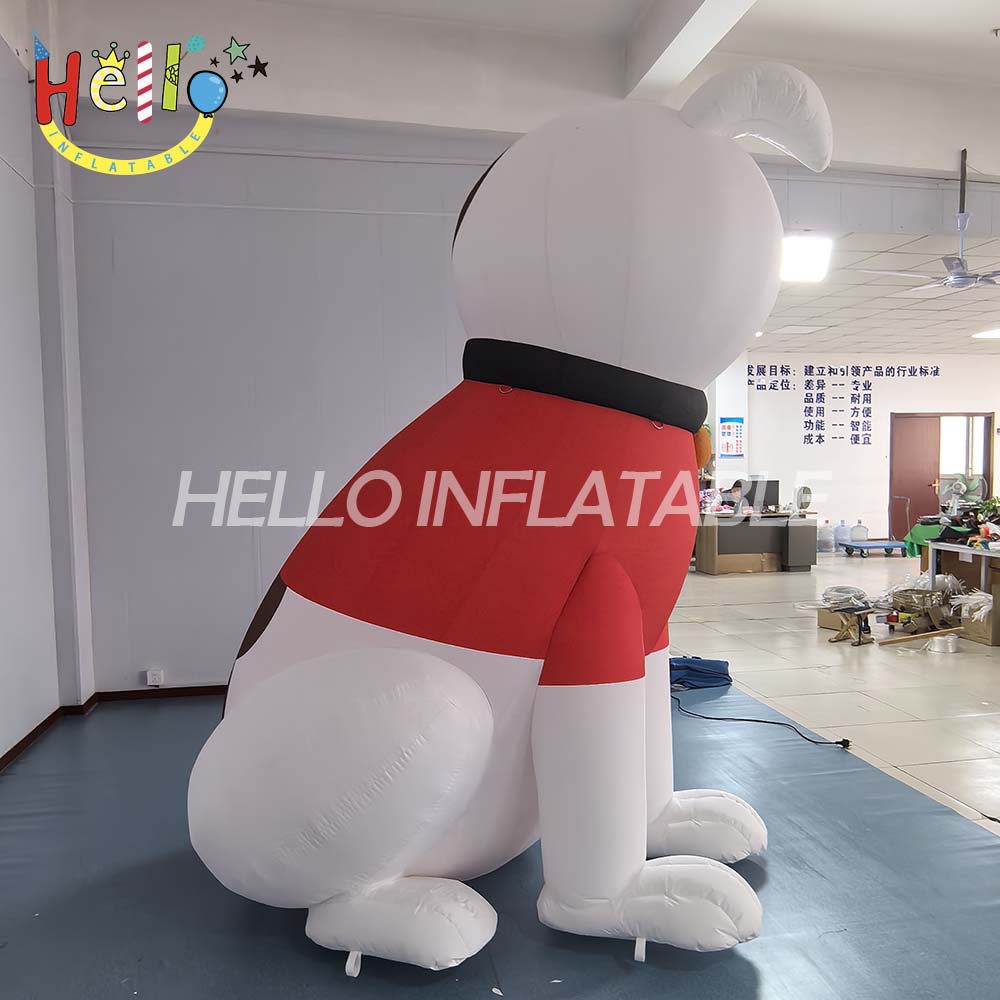 High Quality Customized Large Inflatable Cartoon Sitting Puppy插图3 High Quality Customized Large Inflatable Cartoon Sitting Puppy插图3