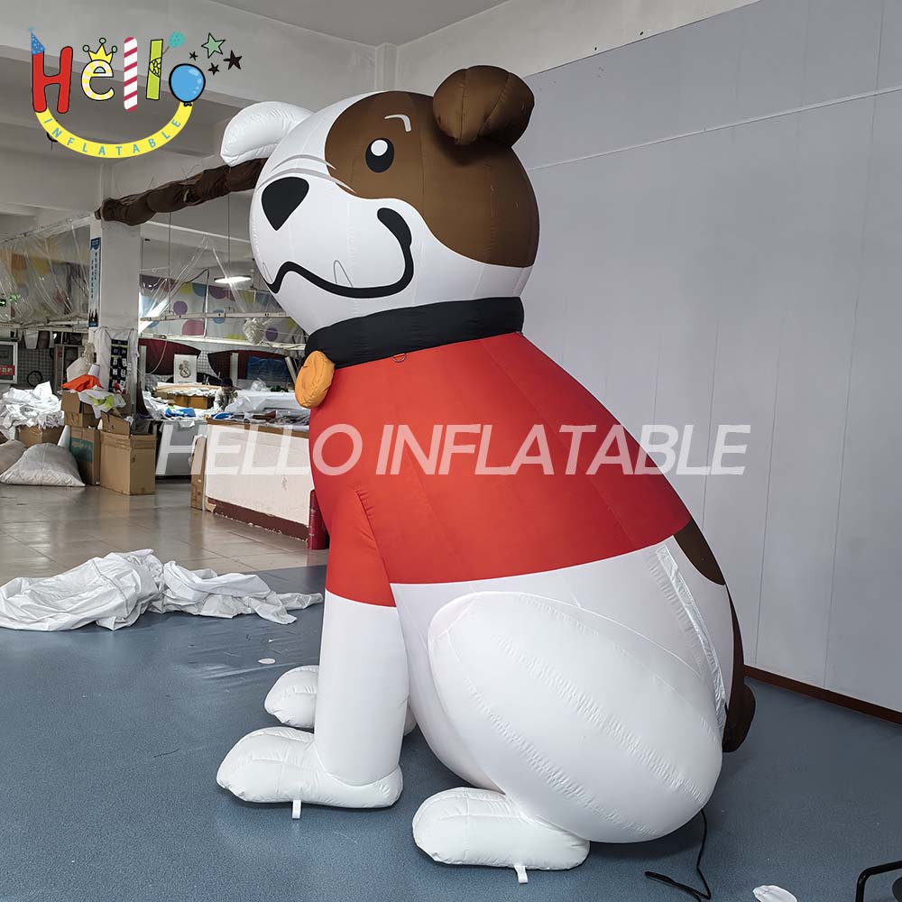 High Quality Customized Large Inflatable Cartoon Sitting Puppy插图4 High Quality Customized Large Inflatable Cartoon Sitting Puppy插图4