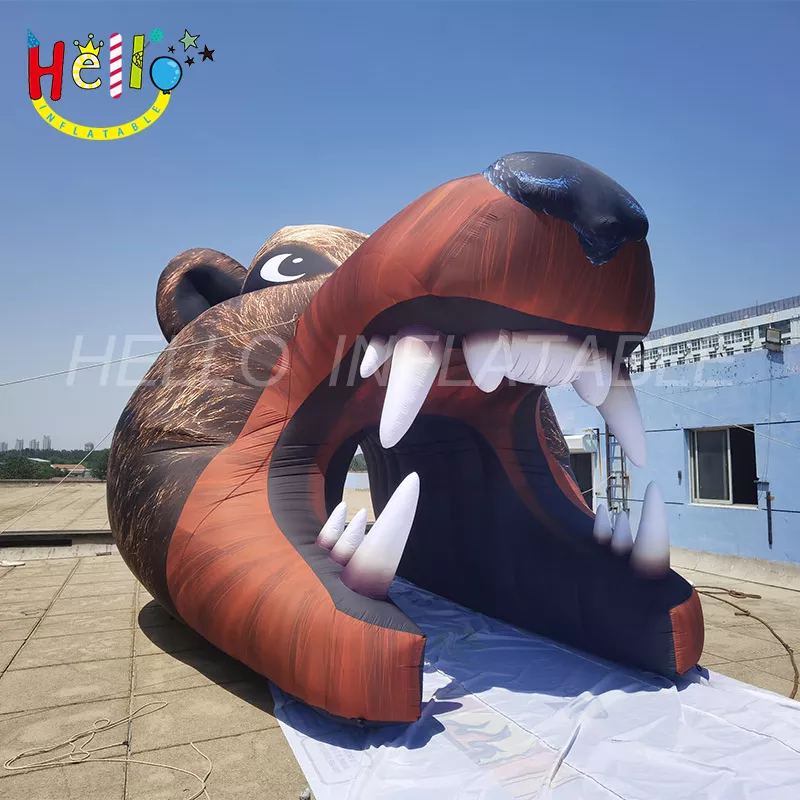 Custom Inflatable Mascot Tunnel vs. Standard Sports Tunnel: Which Fits Your Game-Day Goals?插图 inflatable mascot tunnel1
