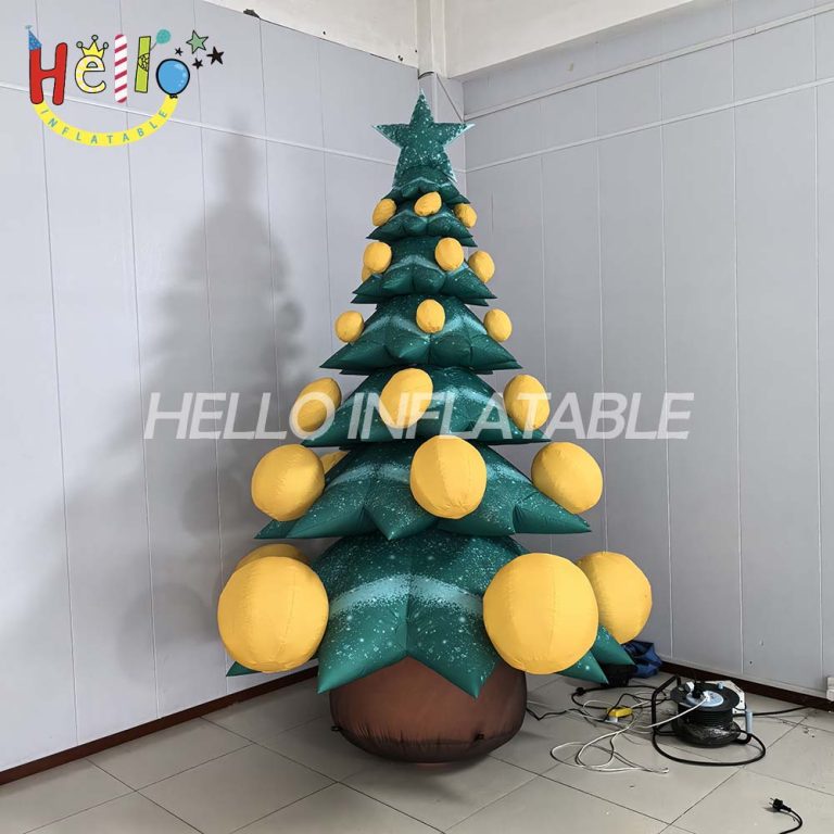2025 New Christmas Style Inflatable Christmas Tree Can Be Customized for Shopping Mall Stage Decoration