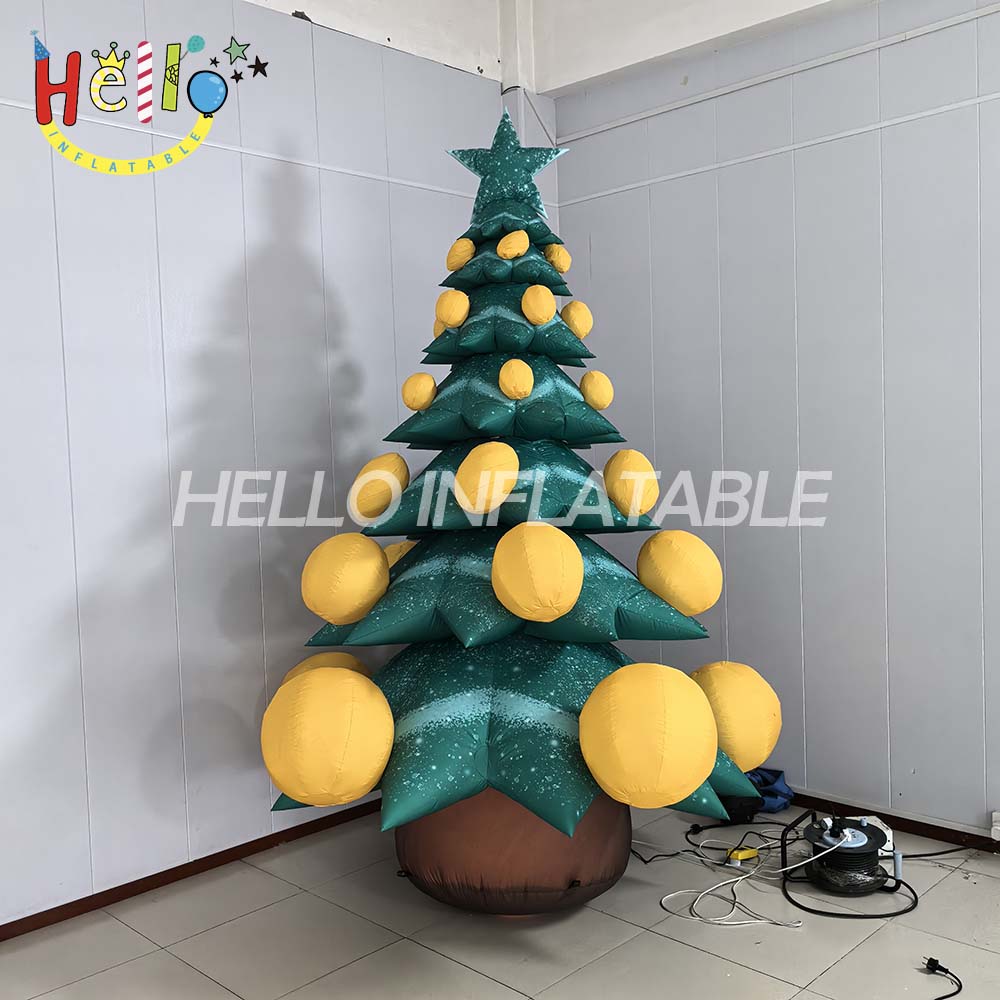 2025 New Christmas Style Inflatable Christmas Tree Can Be Customized for Shopping Mall Stage Decoration插图5 2025 New Christmas Style Inflatable Christmas Tree Can Be Customized for Shopping Mall Stage Decoration