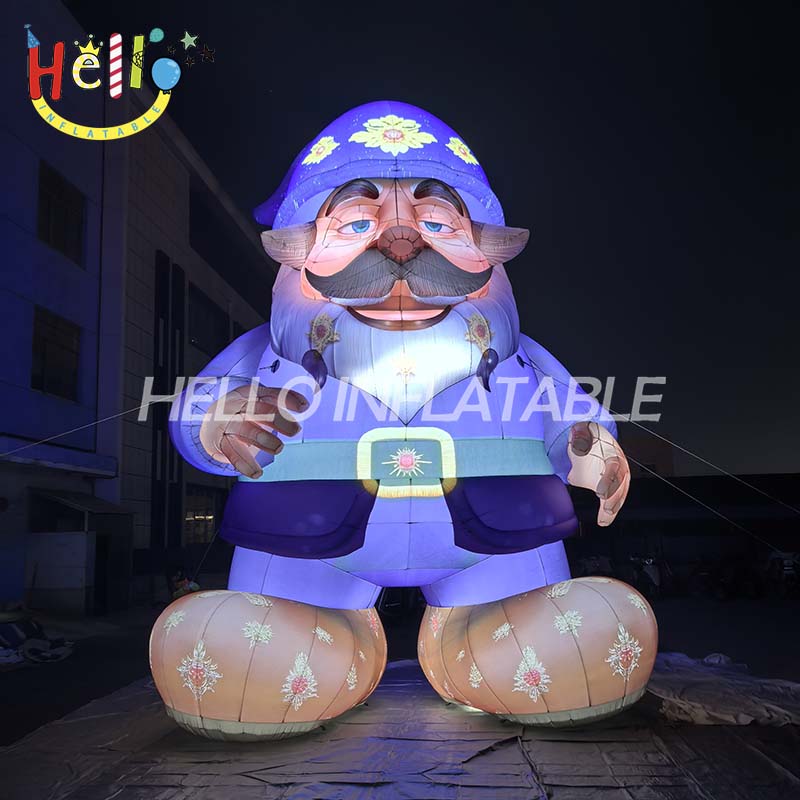 Customized 6-meter-high Inflatable Cartoon Animated Character Amusement Park Advertisement Made of Polyester Fabric