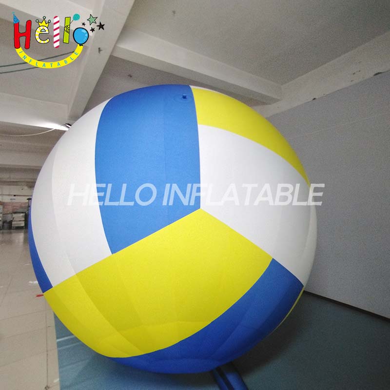 Customized Inflatable Volleyball Model Giant Ground Ball with Air Blower for Advertising插图 Customized Inflatable Volleyball Model Giant Ground Ball with Air Blower for Advertising