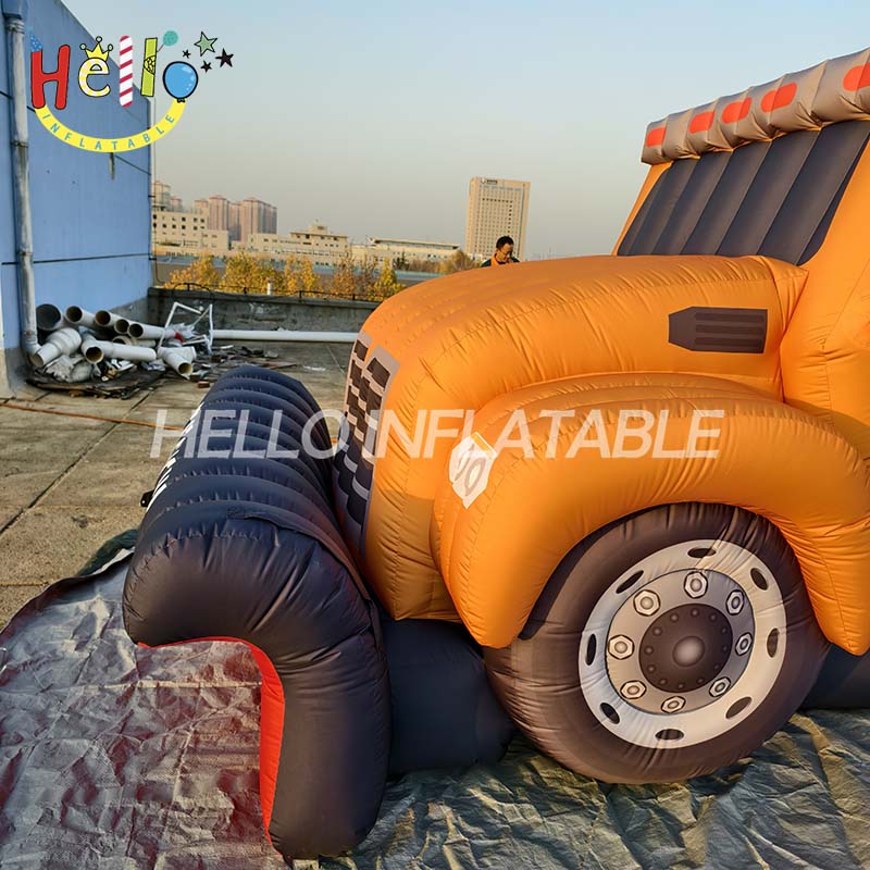 Customized giant inflatable truck for event promotion (5)