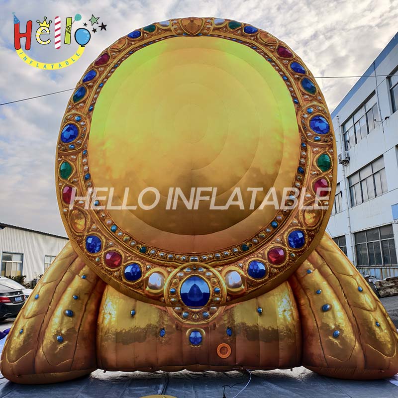 Factory Customized Giant Inflatable Cartoon Animated Magic Mirror for Outdoor Advertising Promotion (2)
