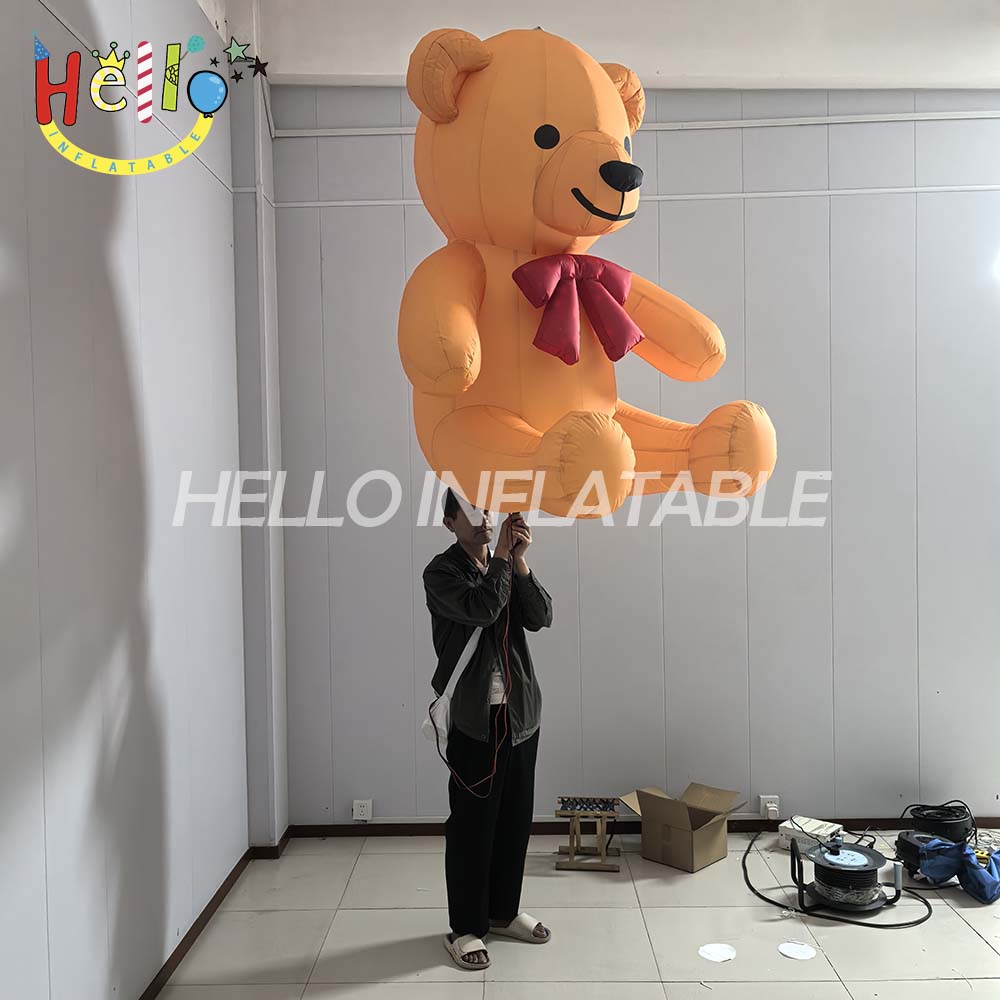 Factory Customized Inflatable Teddy Bears for Flower Street Parades and Themed Event Promotions插图1 Factory Customized Inflatable Teddy Bears for Flower Street Parades and Themed Event Promotions插图1