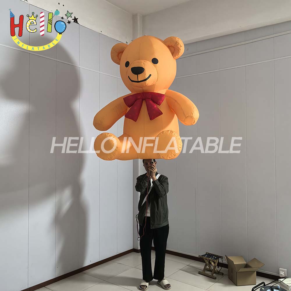 Factory Customized Inflatable Teddy Bears for Flower Street Parades and Themed Event Promotions插图3 Factory Customized Inflatable Teddy Bears for Flower Street Parades and Themed Event Promotions插图3