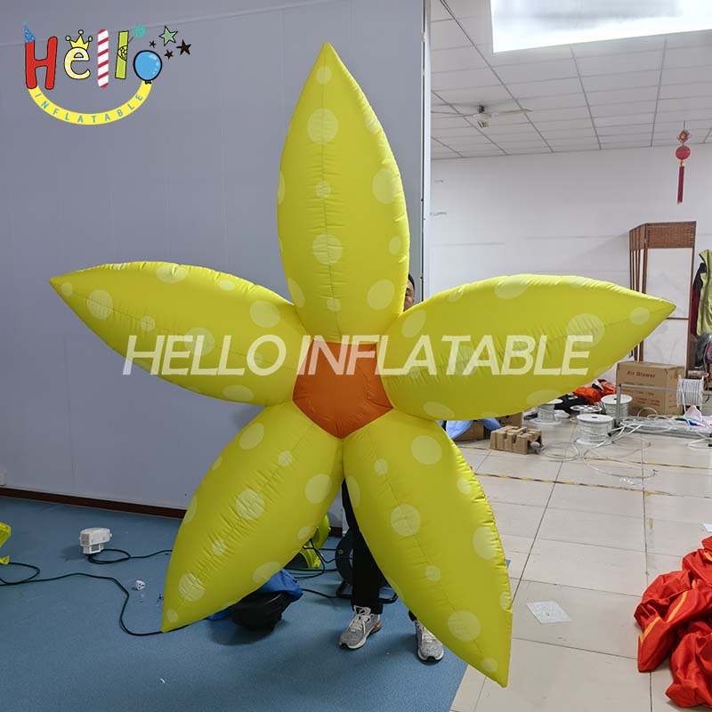 Factory Sale Advertising Inflatables Decorations Custom Giant Inflatable Flower with Lights插图 Factory Sale Advertising Inflatables Decorations Custom Giant Inflatable Flower with Lights插图