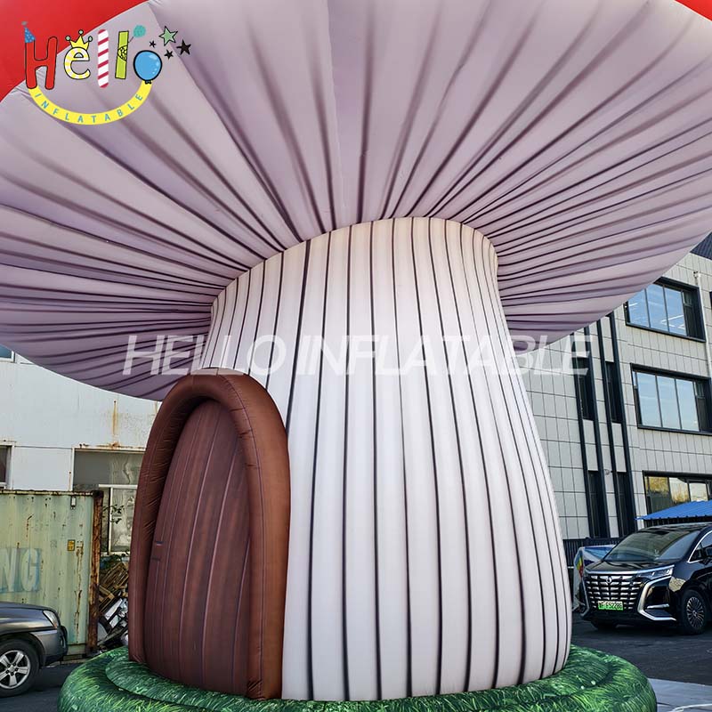 Giant Inflatable Mushroom Tree House Inflatable Tent Bounce for Party Decoration (3)