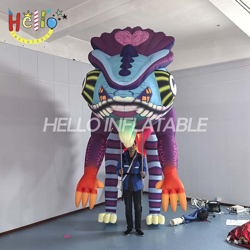 Giant Inflatable Seahorse/Chameleon/Mosquito/Parrot Puppet Carnival Parade Walking Creative Performance Props for Advertising插图1 Giant Inflatable Seahorse/Chameleon/Mosquito/Parrot Puppet Carnival Parade Walking Creative Performance Props for Advertising插图1