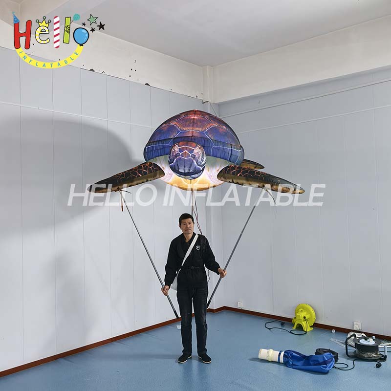 Giant Inflatable Turtle/Whale/Octopus/Seahorse/Crab Sea Animal Hand up and Backpack Inflatables Turtles插图 Giant Inflatable Turtle/Whale/Octopus/Seahorse/Crab Sea Animal Hand up and Backpack Inflatables Turtles插图