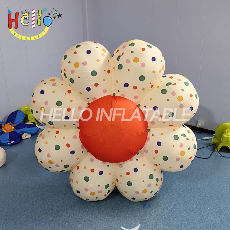 High Quality Custom Led Lighting Inflatable Flower for Stage Event