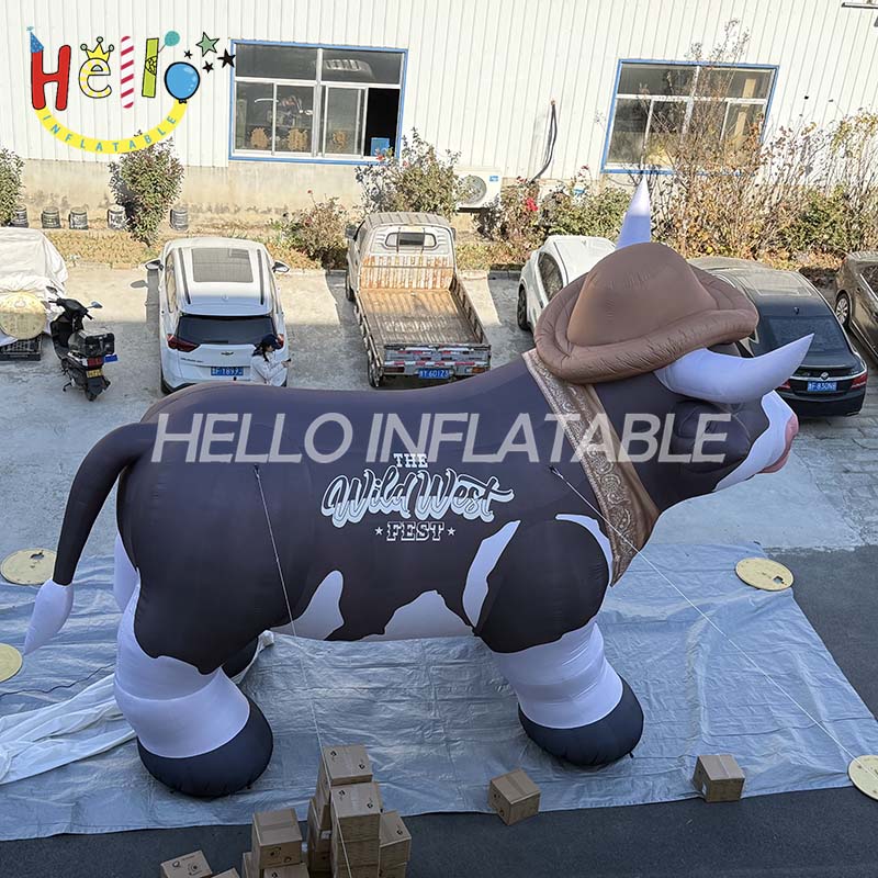 Inflatable Cow Blow up Farm Animals Western Birthday Party Decorations Decorative Inflatable Animals Gifts for Farm (2)
