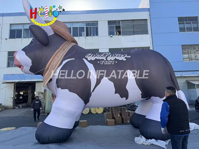 Inflatable Cow Blow up Farm Animals Western Birthday Party Decorations Decorative Inflatable Animals Gifts for Farm (4)