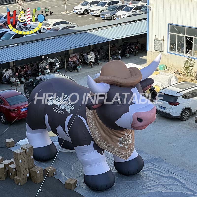 Inflatable Cow Blow up Farm Animals Western Birthday Party Decorations Decorative Inflatable Animals Gifts for Farm (5)