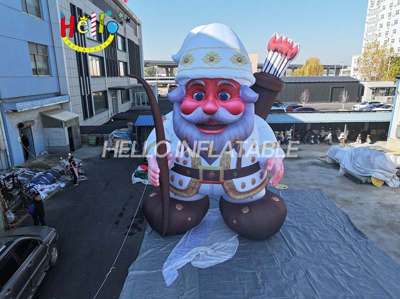 Outdoor Yard Decoration Giant Inflatable Animated Character Christmas Inflatable Cartoon Mascot