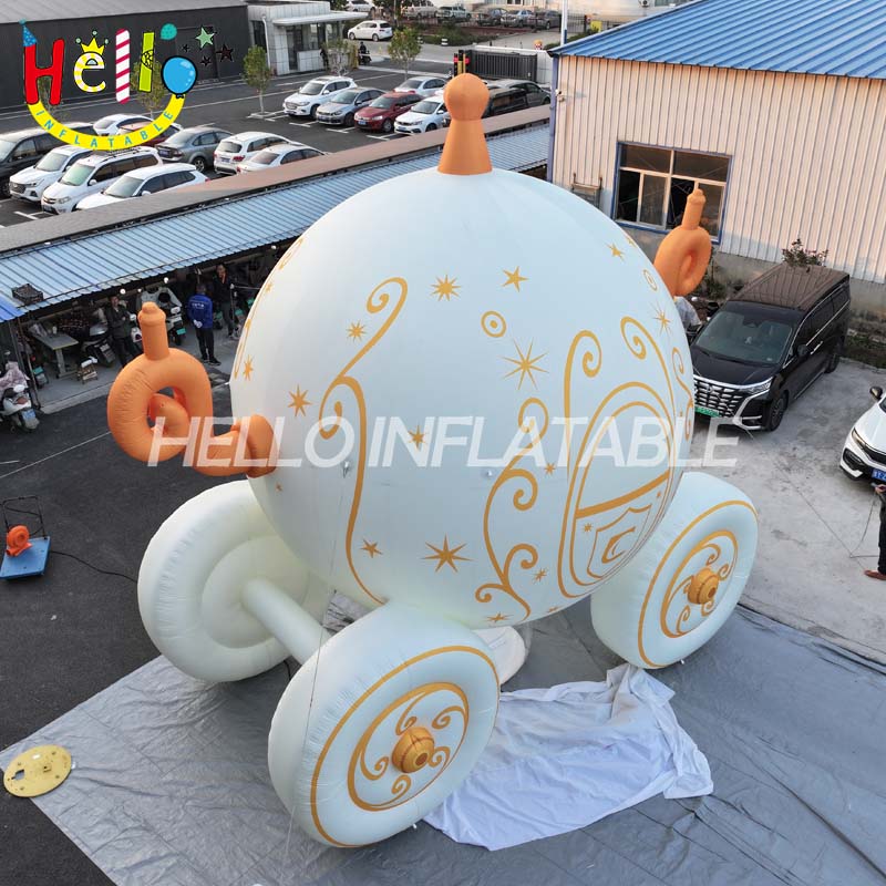 The New Inflatable Advertising Princess Pumpkin Carriage Is Very Suitable for Outdoor Decoration Stage Performances of the Crew插图 The New Inflatable Advertising Princess Pumpkin Carriage Is Very Suitable for Outdoor Decoration Stage Performances of the Crew插图
