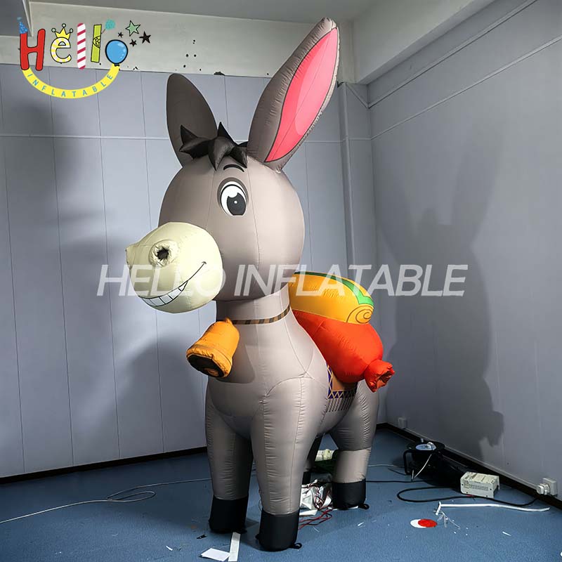 Customized Advertising Inflatable Cartoon Donkey Inflatable Model Suitable for Outdoor Activities插图 Customized Advertising Inflatable Cartoon Donkey Inflatable Model Suitable for Outdoor Activities