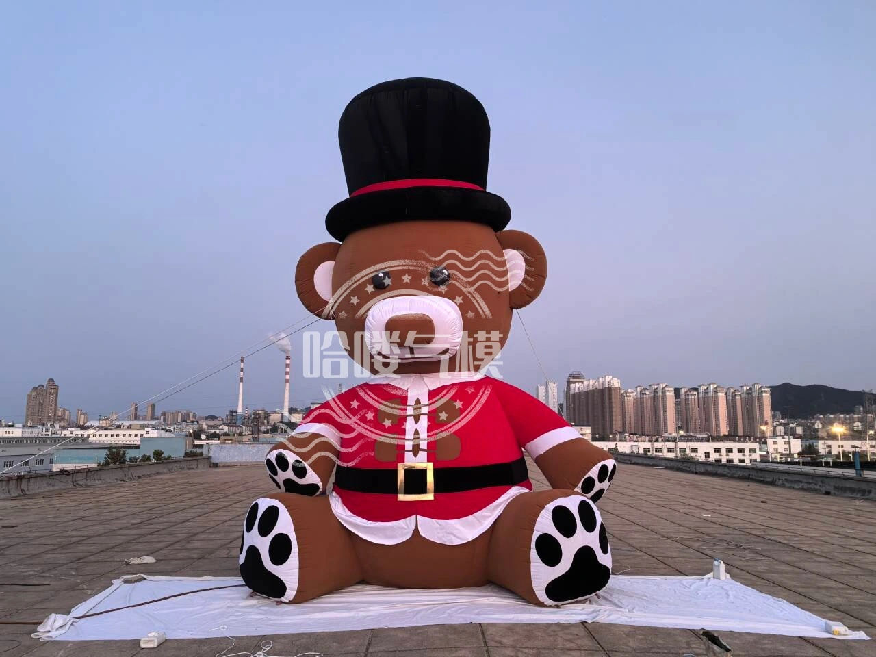 Christmas Bear Inflatable