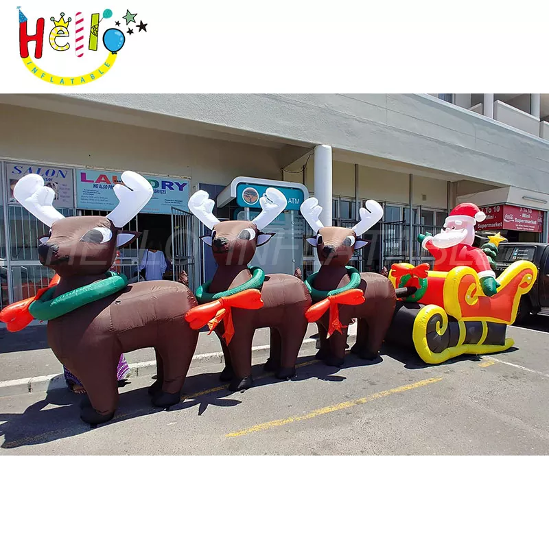 How to Choose Weatherproof Christmas Inflatables That Last for Years插图3 Christmas inflatables4