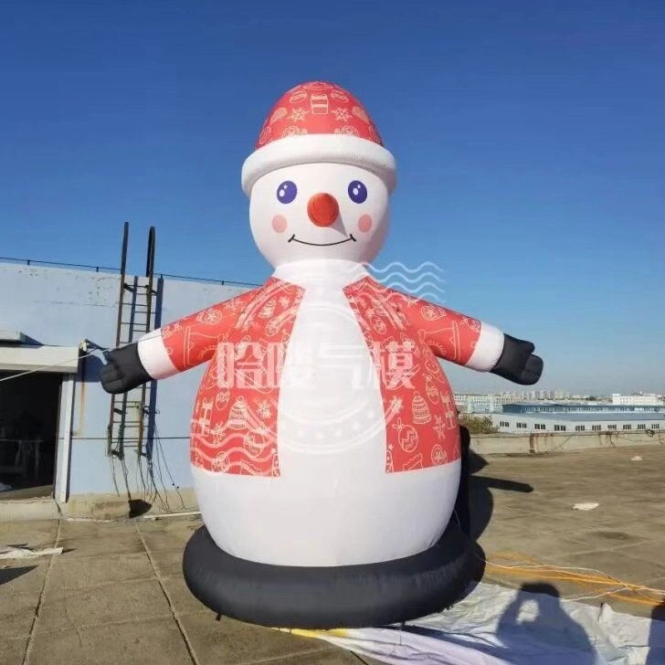 Snowy Christmas Wonderland — HELLO INFLATABLE Brings Christmas Inflatables to Life插图5 Christmas snowman Inflatable