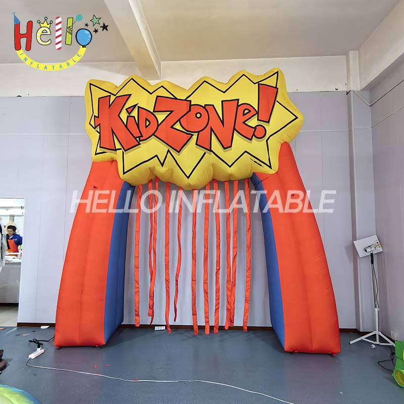 Customized Indoor and Outdoor Activity Inflatable Entrance Arch Slogan Advertisement Inflatable Display Arch插图 Customized Indoor and Outdoor Activity Inflatable Entrance Arch Slogan Advertisement Inflatable Display Arch插图