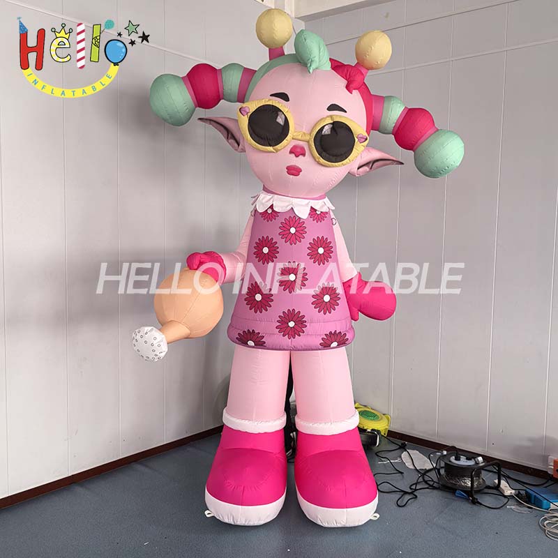 Customized inflatable cartoon character IP characters for commercial activities and store decoration