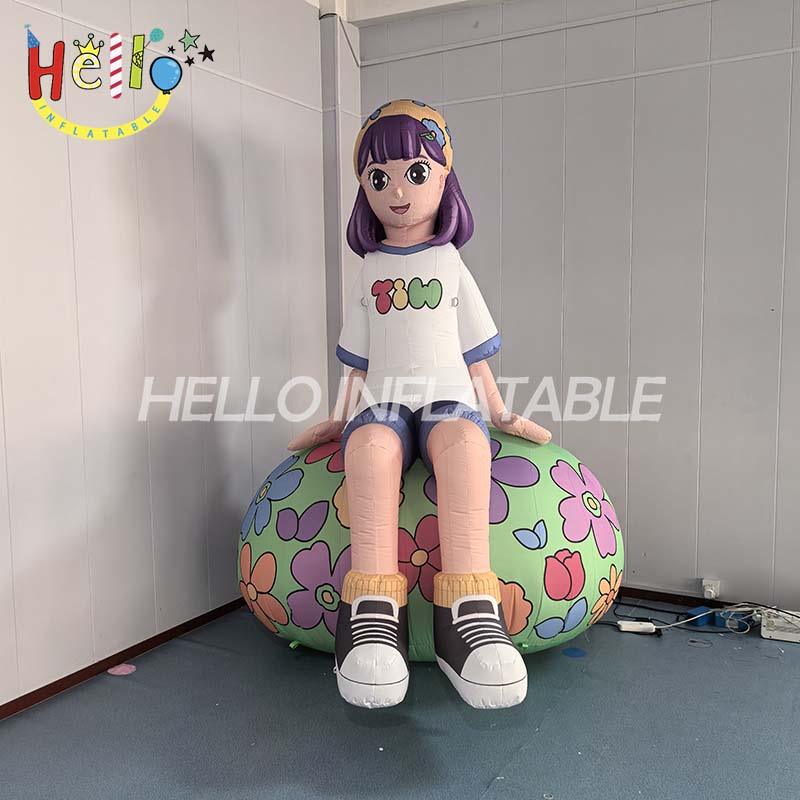 Customized inflatable cartoon character IP characters for commercial activities and store decoration