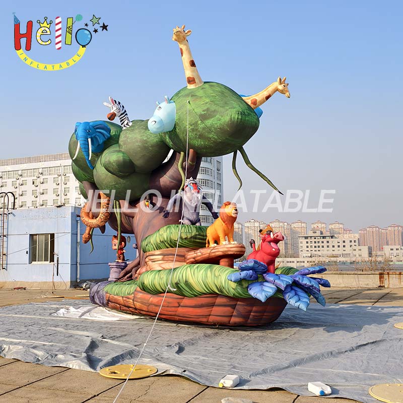 Factory Customized Giant Inflatable Cartoon Decoration Simulation Float Parade Model (2)