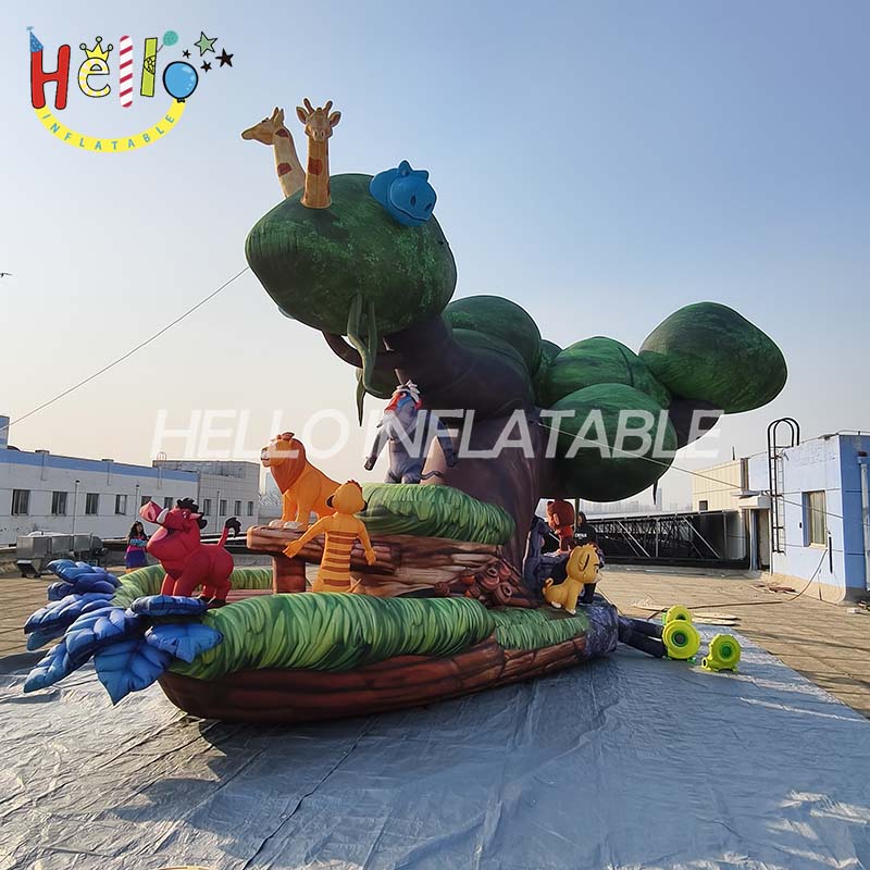 Factory Customized Giant Inflatable Cartoon Decoration Simulation Float Parade Model (4)