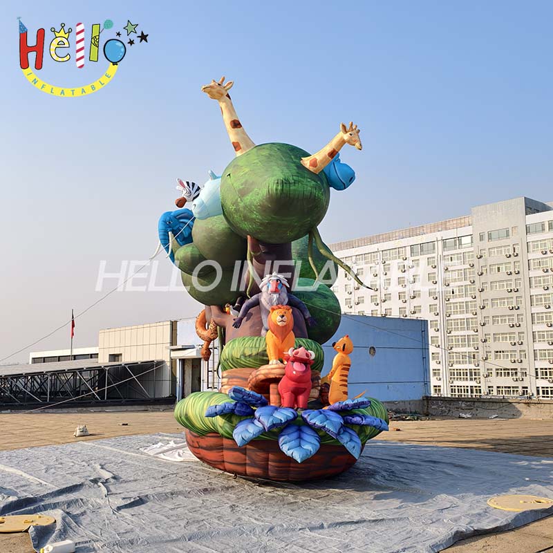 Factory Customized Giant Inflatable Cartoon Decoration Simulation Float Parade Model (5)