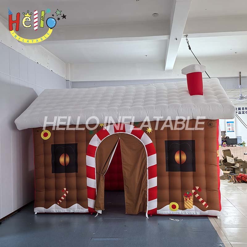 Factory Customized Christmas Inflatable Tent Cabin Santa Claus’ Home插图6 Factory direct Christmas inflatable