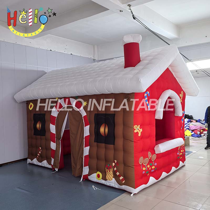 Factory Customized Christmas Inflatable Tent Cabin Santa Claus’ Home插图3 Factory Customized Christmas Inflatable Tent Cabin Santa Claus’ Home插图3
