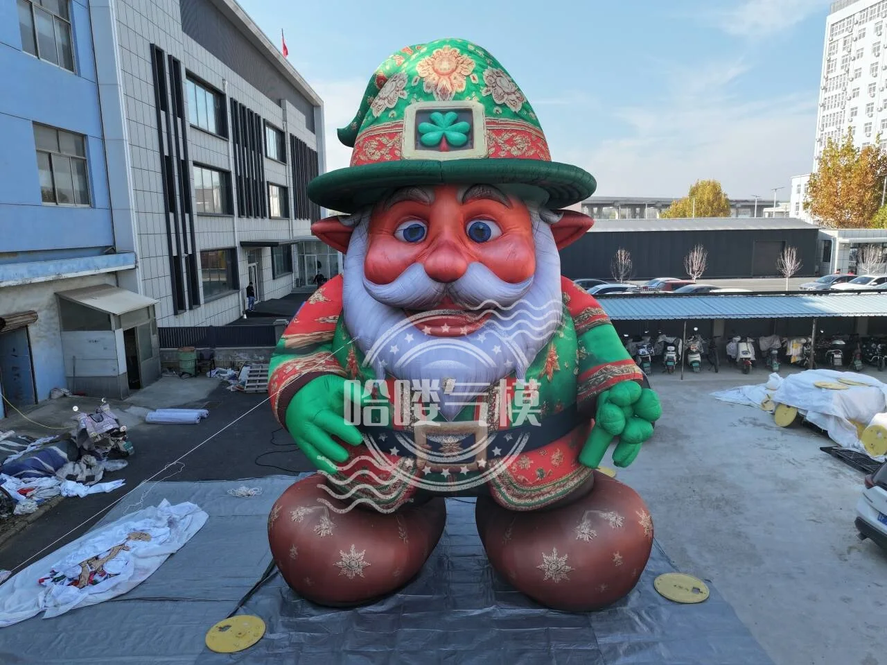 Giant Christmas elves Inflatable