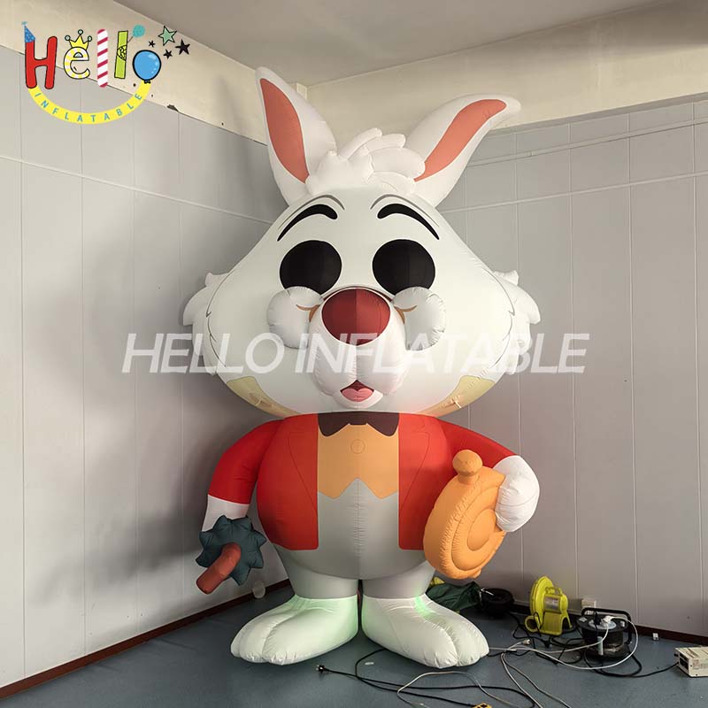 Giant inflatable rabbit