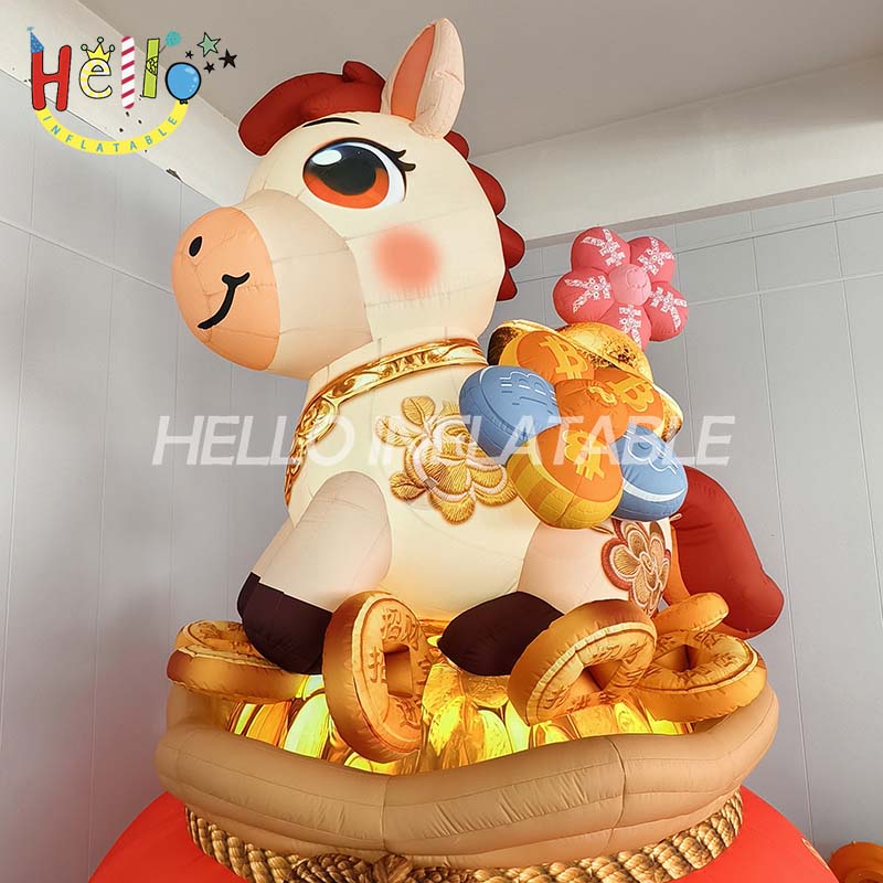 The Latest Design of Inflatable Cartoon Horses for Mall Event Decoration in 2026插图2 The Latest Design of Inflatable Cartoon Horses for Mall Event Decoration in 2026插图2